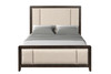 Upholstered Headboard & Footboard With Traditional Styling Bed