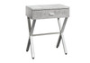 Accent Side X Table, Storage Drawer, Contemporary & Modern Accent Side X Table, Storage Drawer, Contemporary & Modern