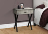Accent Side X Table, Storage Drawer, Contemporary & Modern Accent Side X Table, Storage Drawer, Contemporary & Modern