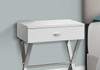 Accent Side X Table, Storage Drawer, Contemporary & Modern