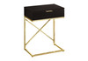 Accent Side Table, Storage Drawer, Spacious Tabletop, Contemporary & Modern