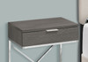 Accent Side Table, Storage Drawer, Spacious Tabletop, Contemporary & Modern