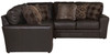 Denali - Italian Leather Match Sectional