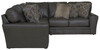 Denali - Italian Leather Match Sectional