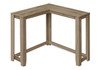 Corner Accent Console Table For Entryway, Unique Design Contemporary & Modern