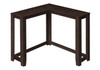 Corner Accent Console Table For Entryway, Unique Design Contemporary & Modern