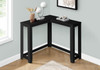 Corner Accent Console Table For Entryway, Unique Design Contemporary & Modern
