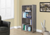 5 Tier For Office Bookshelf, Bookcase, Etagere, Contemporary & Modern