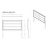 Adelaide - 5 Pieces With LED Set