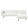 Addison - L Shape Sectional Sofa Tufted