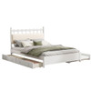 Storage Platform Bed With 2 Big Drawers & Trundle