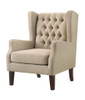Irwin - Linen Button Tufted Wingback Chair Irwin - Linen Button Tufted Wingback Chair