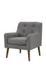 Ryder - Mid Century Modern Woven Fabric Tufted Armchair Ryder - Mid Century Modern Woven Fabric Tufted Armchair