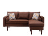 Mia - Sectional Sofa Chaise With USB Charger And Pillows Mia - Sectional Sofa Chaise With USB Charger And Pillows