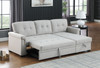 Lucca - Linen Reversible Sleeper Sectional Sofa With Storage Chaise Lucca - Linen Reversible Sleeper Sectional Sofa With Storage Chaise