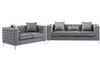 Lorreto - Velvet Fabric Living Room Set
