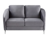 Sofia - Velvet Fabric Living Room Set