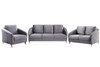 Sofia - Velvet Fabric Living Room Set