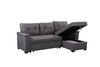 Nathan - Reversible Sleeper Sectional Sofa With Storage Chaise, USB Charging Ports And Pocket Nathan - Reversible Sleeper Sectional Sofa With Storage Chaise, USB Charging Ports And Pocket
