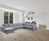 Hayden - 7 Seat Reversible Modular Sectional Sofa Chaise