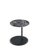 Orbit - 15.5" End Table With Height Adjustable Marble Textured Top