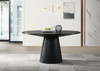 Jasper - Wide Contemporary Round Dining Table Jasper - Wide Contemporary Round Dining Table