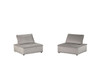 Anna - Velvet Armless Lounge Chair Anna - Velvet Armless Lounge Chair