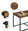 Monty - Wood Grain 3 Piece Coffee Table Set With Raised Edges (Set of 3)