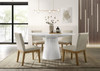 Jasper - Wide Contemporary Round Dining Table Set Jasper - Wide Contemporary Round Dining Table Set