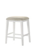Sasha - 17" Counter Height Stool With Upholstered Seat