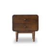 Alexa - Mid-Century Modern Style Night Stand - Brown Alexa - Mid-Century Modern Style Night Stand - Brown