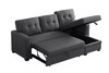 Upholstered Pull Out Sectional Sofa With Chaise Upholstered Pull Out Sectional Sofa With Chaise