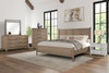 Transitional Style Lo-Post Bed
