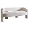 Boucle Upholstery Modern Sofa For Living Room