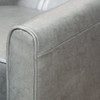 Wide Manual Club Recliner - Dark Gray