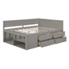 Daybed With Drawers And Shelves