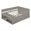 Daybed With Drawers And Shelves