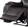Braylon - Magnetite Synthetic Leather Manual Recliner Sofa - Brown Braylon - Magnetite Synthetic Leather Manual Recliner Sofa - Brown