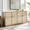 Classic Framed 4 Door Sideboard - Birch