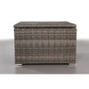 Outdoor Storage End Table - Gray Mix