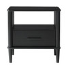 Transitional Solid Wood Spindle Nightstand Transitional Solid Wood Spindle Nightstand