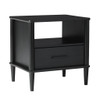 Transitional Solid Wood Spindle Nightstand Transitional Solid Wood Spindle Nightstand
