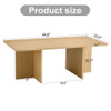 Modern Triangular Support Tea Table, Lightweight And Stable, Perfectly Integrating Nature And Industry
