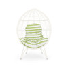 Cosmos - Round Hammered Iron Teardrop Chair