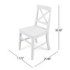 Plethora - Dining Chair With X Shaped Back (Set of 2)
