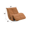 Talmon - Chenille Glider Recliner With Swivel Talmon - Chenille Glider Recliner With Swivel