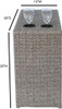 Shick Outdoor Side Table - Gray Mix