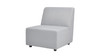 Cleo - Modular Upholstered Deep Seating Patio Armless Chair Axroma Olefin