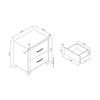 Carlos - Nightstand - Black Carlos - Nightstand - Black