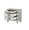 Varian - Mirrored Nightstand - Silver Varian - Mirrored Nightstand - Silver